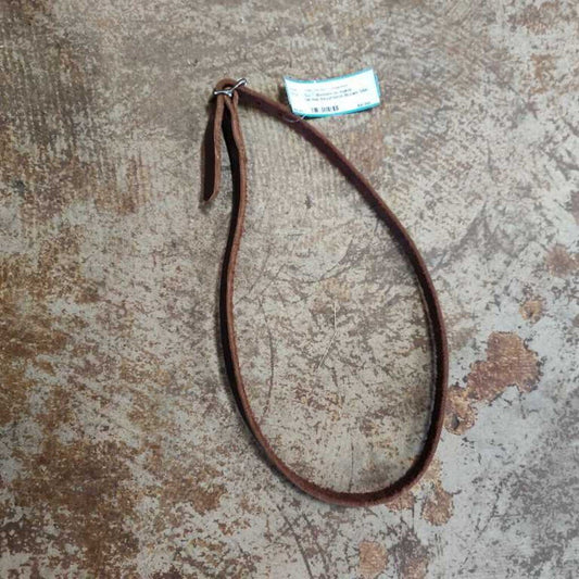 Leather throat latch