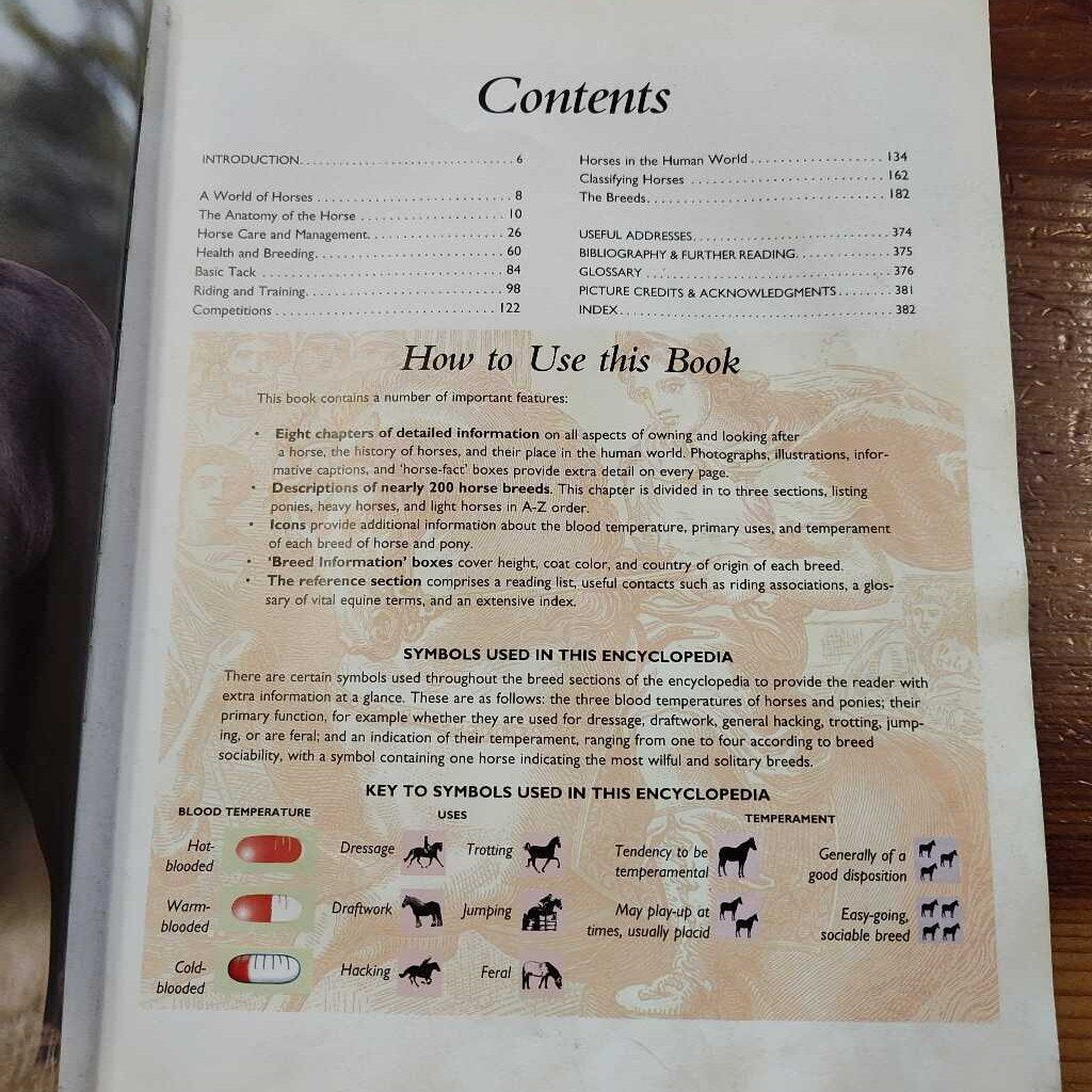 The Encyclopedia of horses and ponies