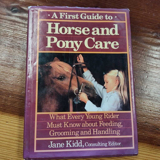 A first guide to horse and pony care