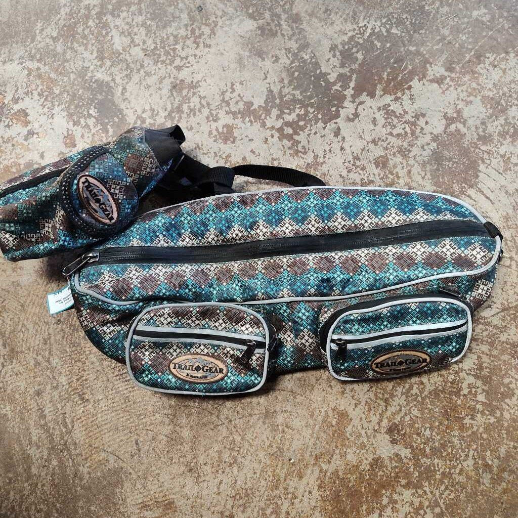 Set- pommel bag, waterbottle holder