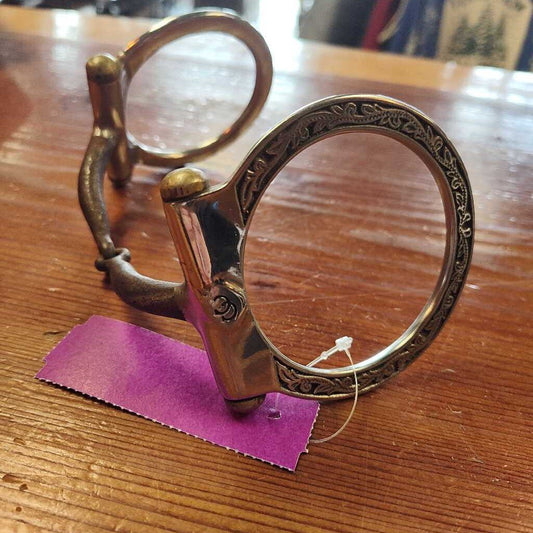 Fixed ring snaffle