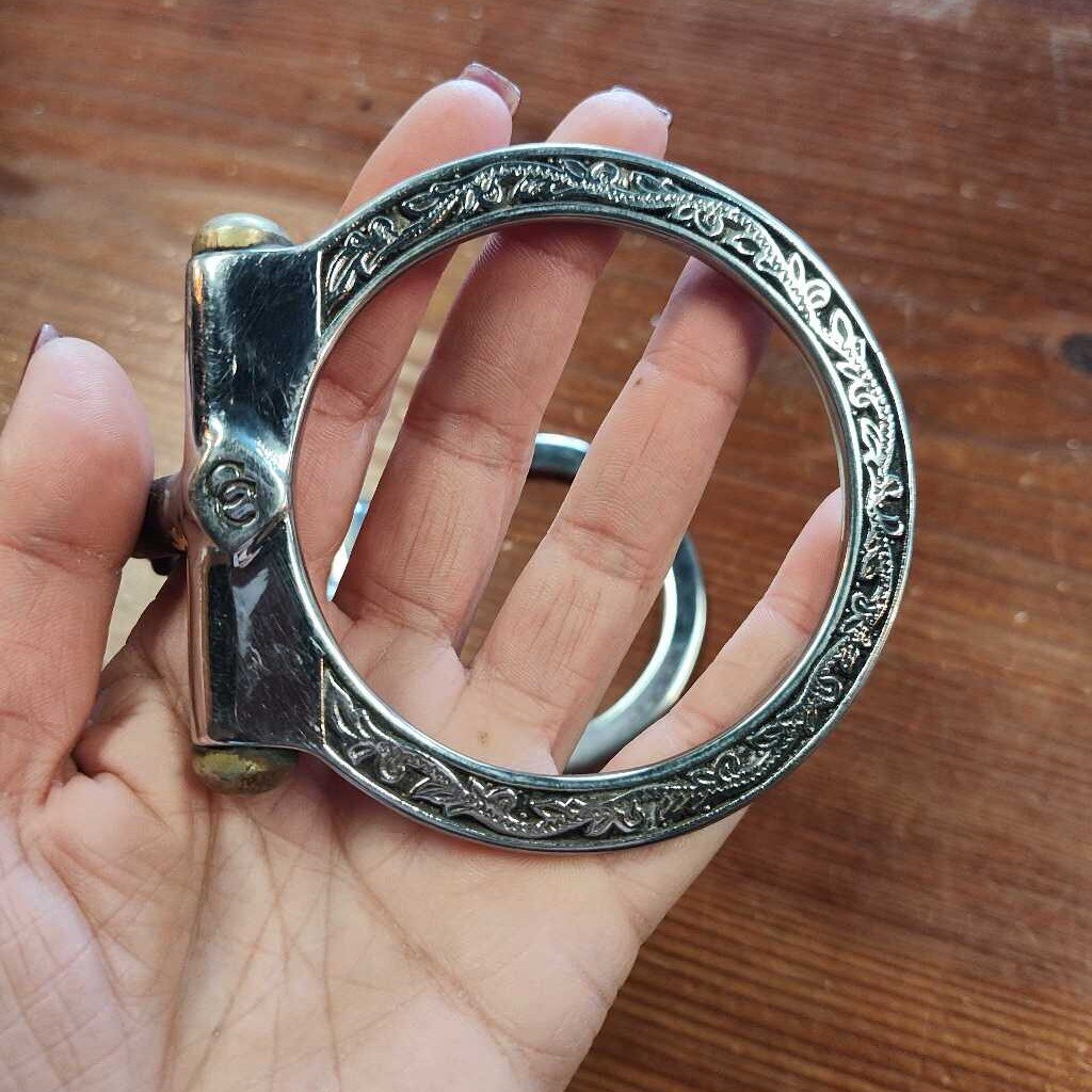 Fixed ring snaffle