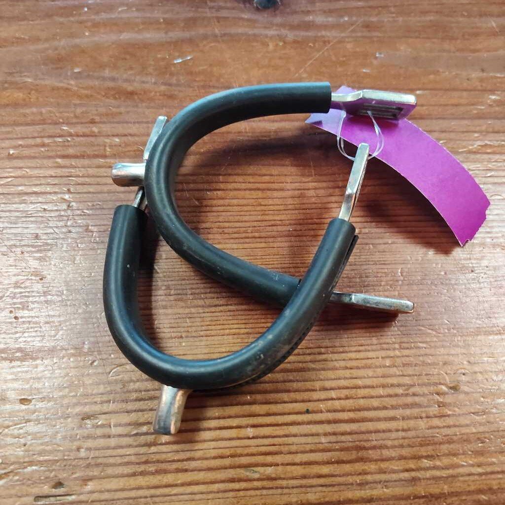 English spurs with rubber pads