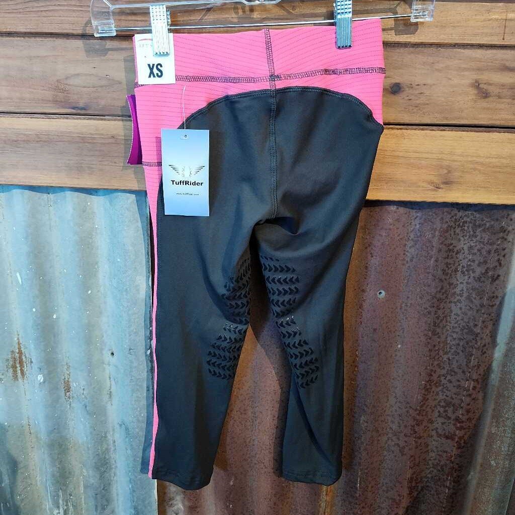 Pull on leggings knee patch