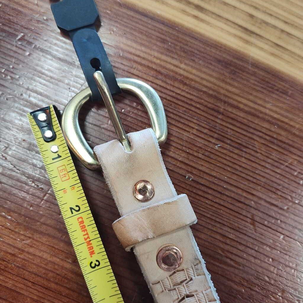 Working dog collar- stamped