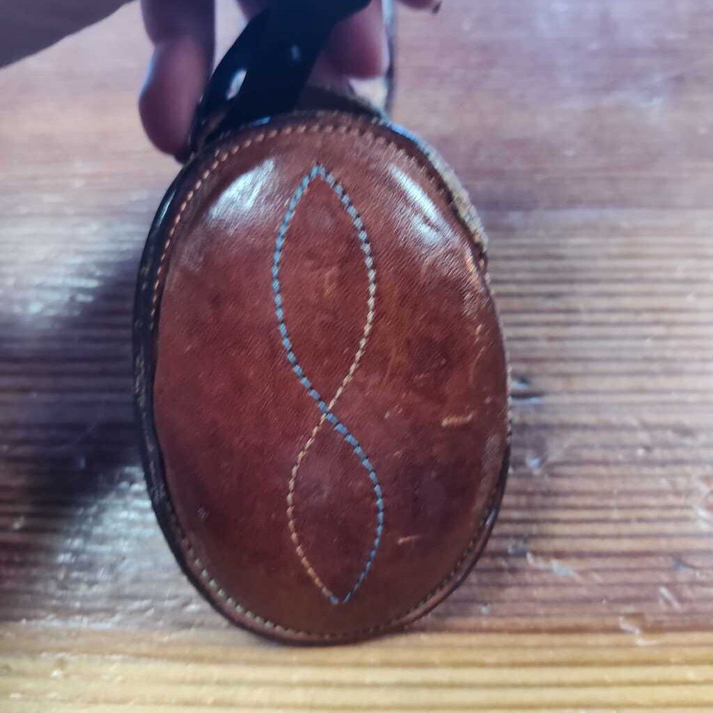 Leather Fancy stitch- rainbow stitching