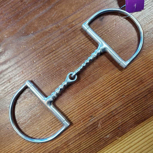 D ring- snaffle corkscrew