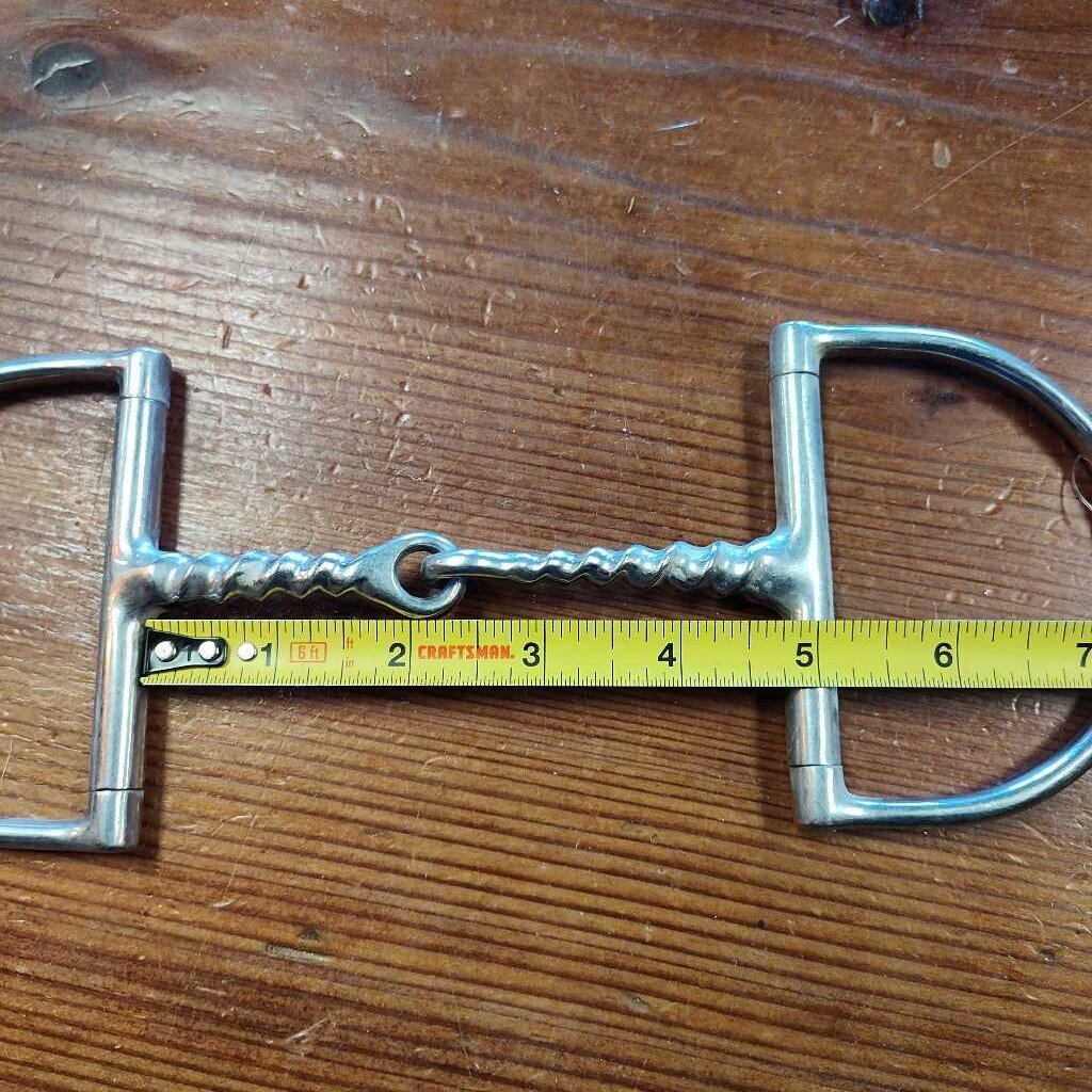 D ring- snaffle corkscrew