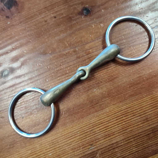 loose ring snaffle- thick