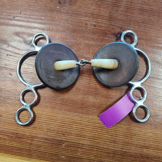 3 ring gag snaffle-plastic