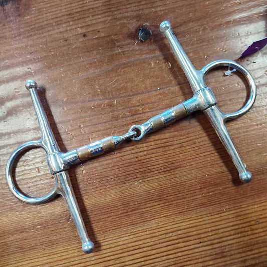 full cheek snaffle with rollers