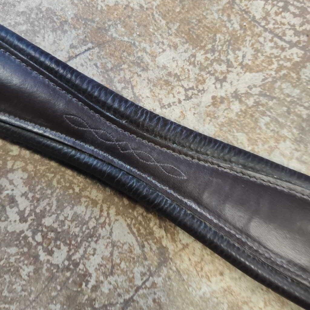Double elastic- leather- fancy stitch