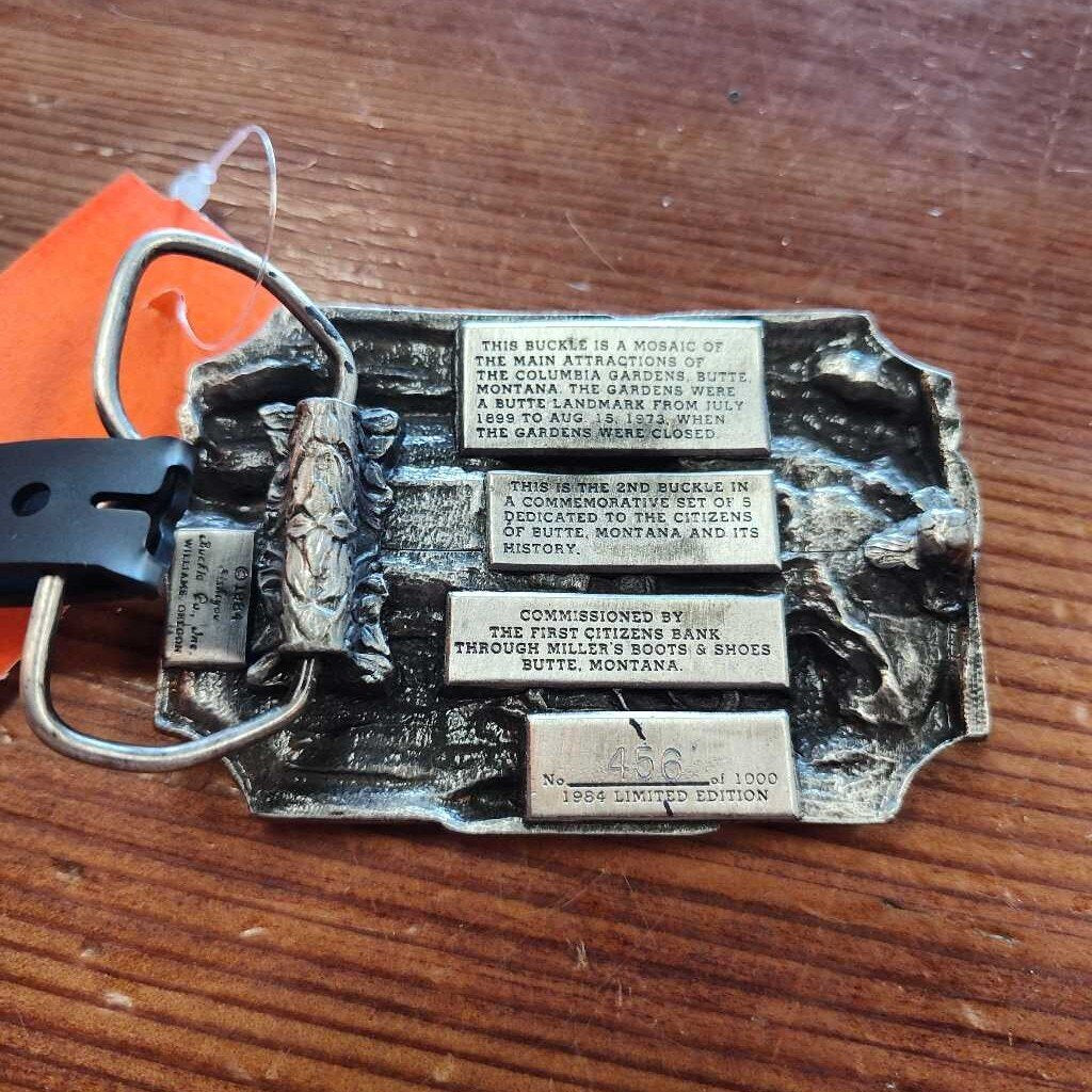 belt buckle- montana