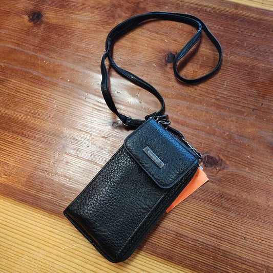 small wallet purse with phone holder