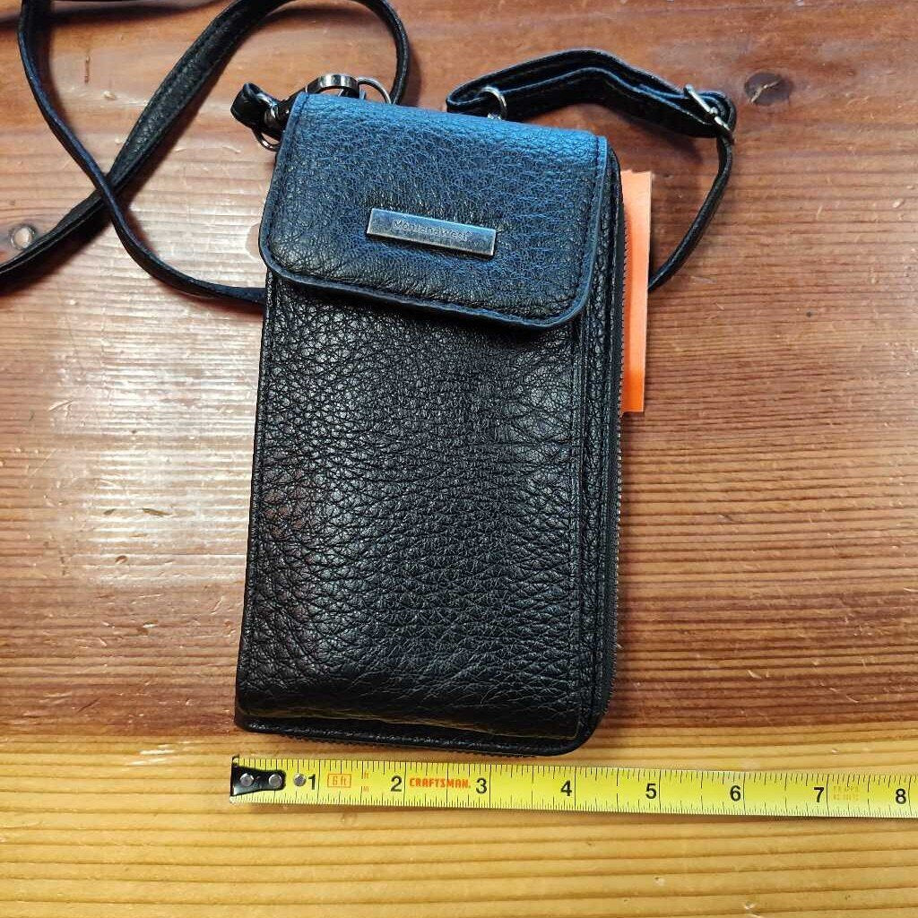 small wallet purse with phone holder