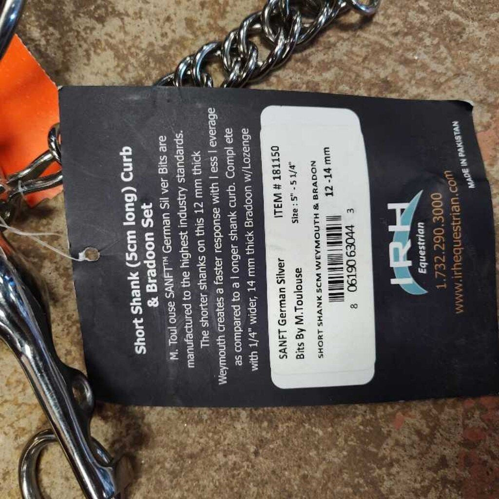 Short shank weymouth and bradon (set)