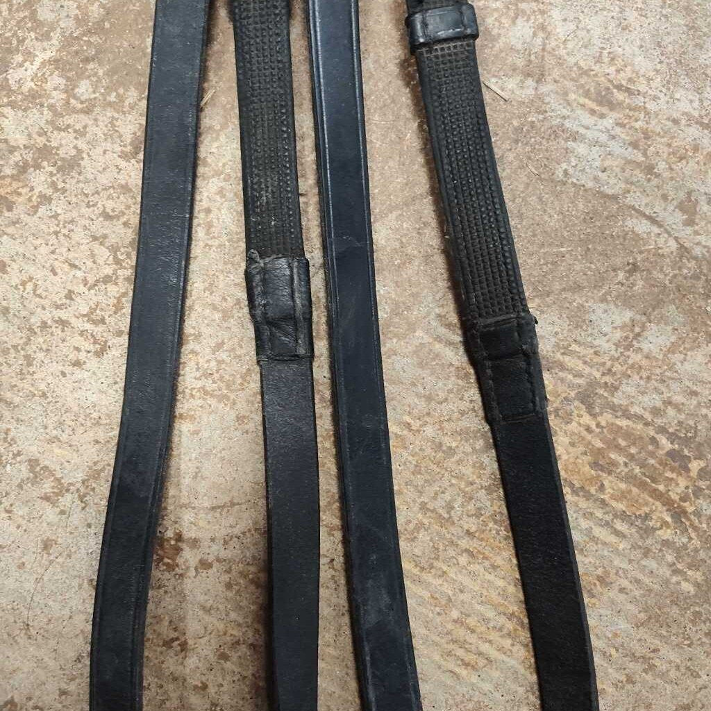 Leather and rubber with stops