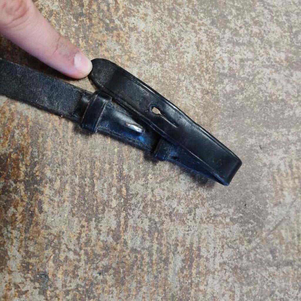 Leather and rubber with stops