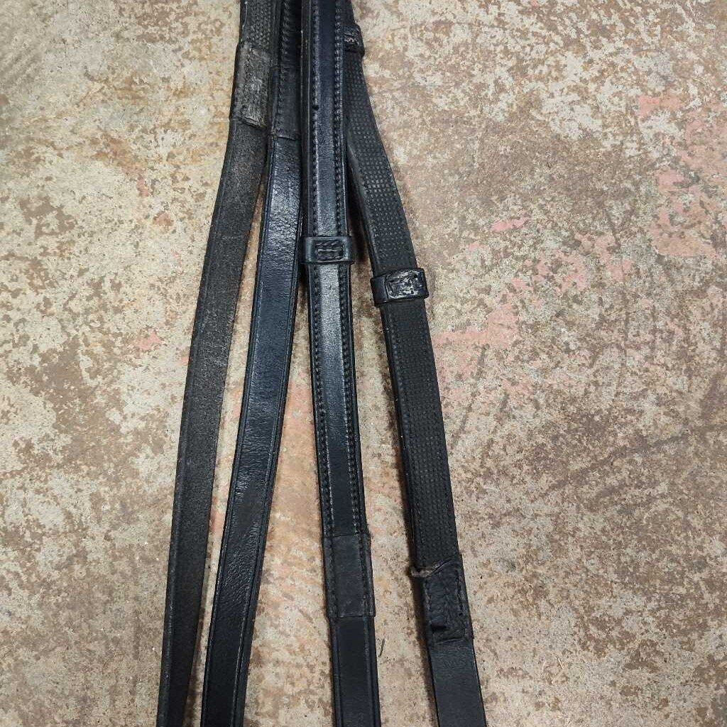 Leather and rubber with stops