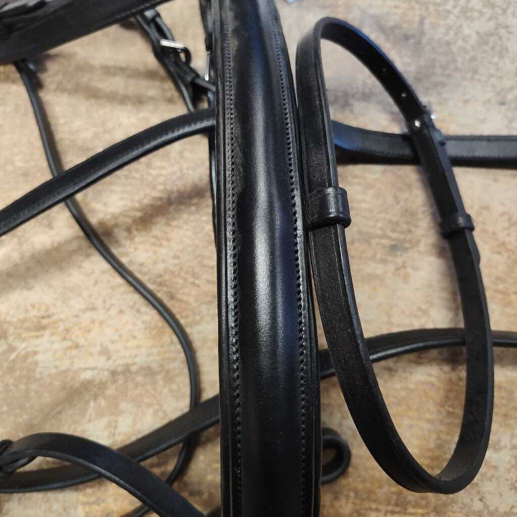MTL Euro Dressage bridle with reins
