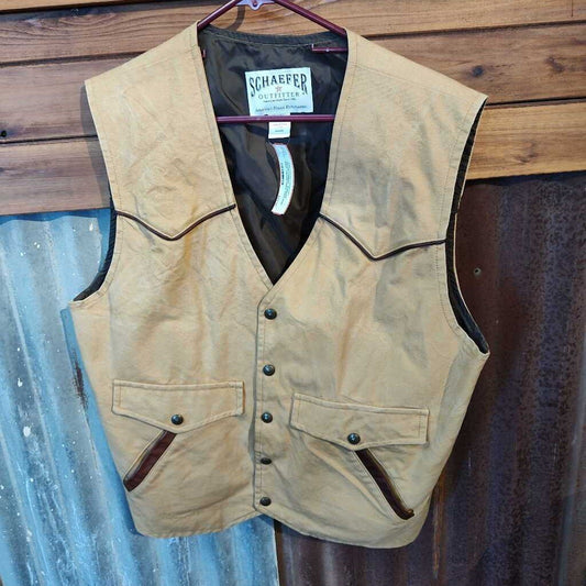 Vest- canvas mens
