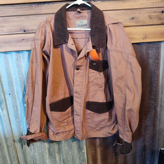 Canvas work brush jacket - men