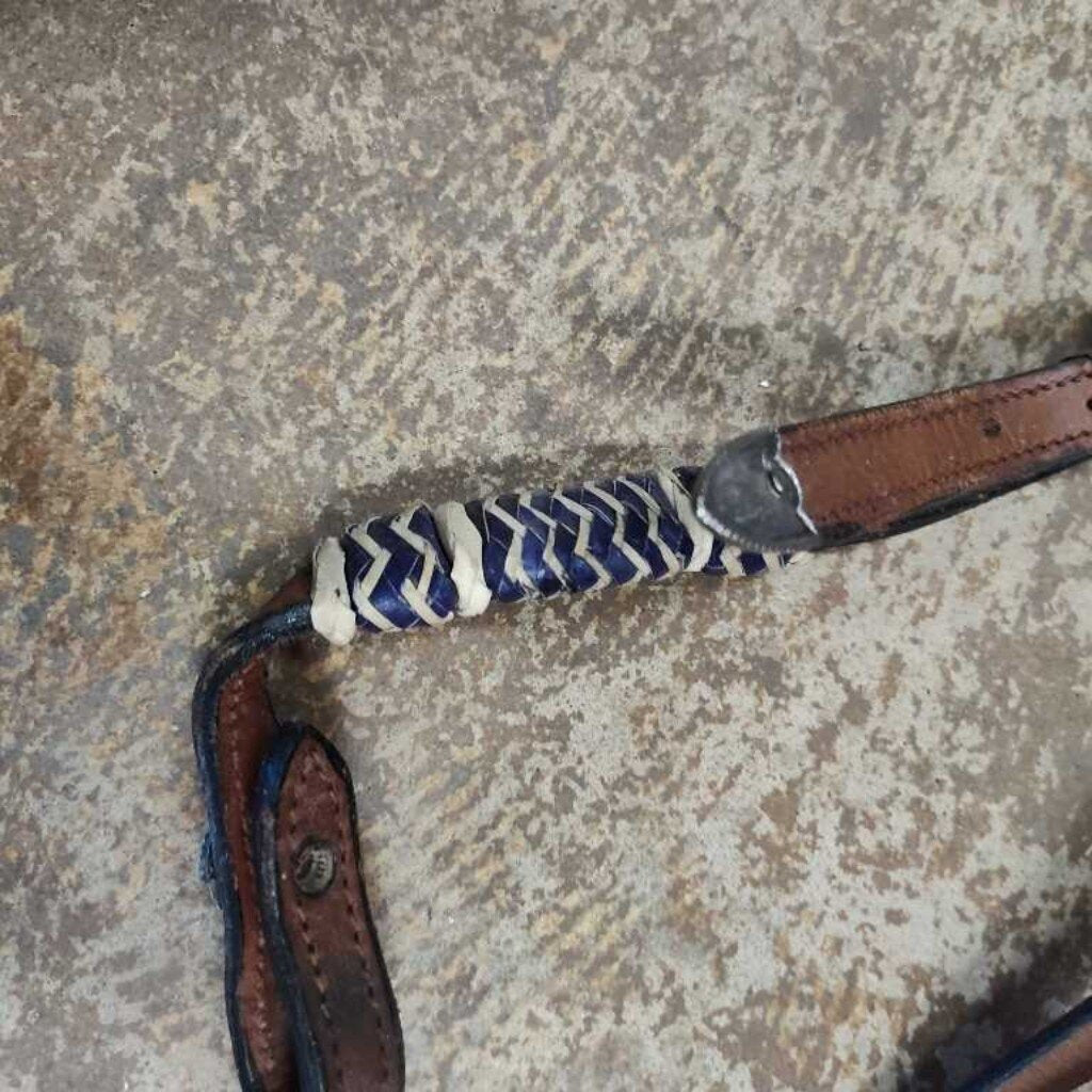 Set- leather and rawhide detail