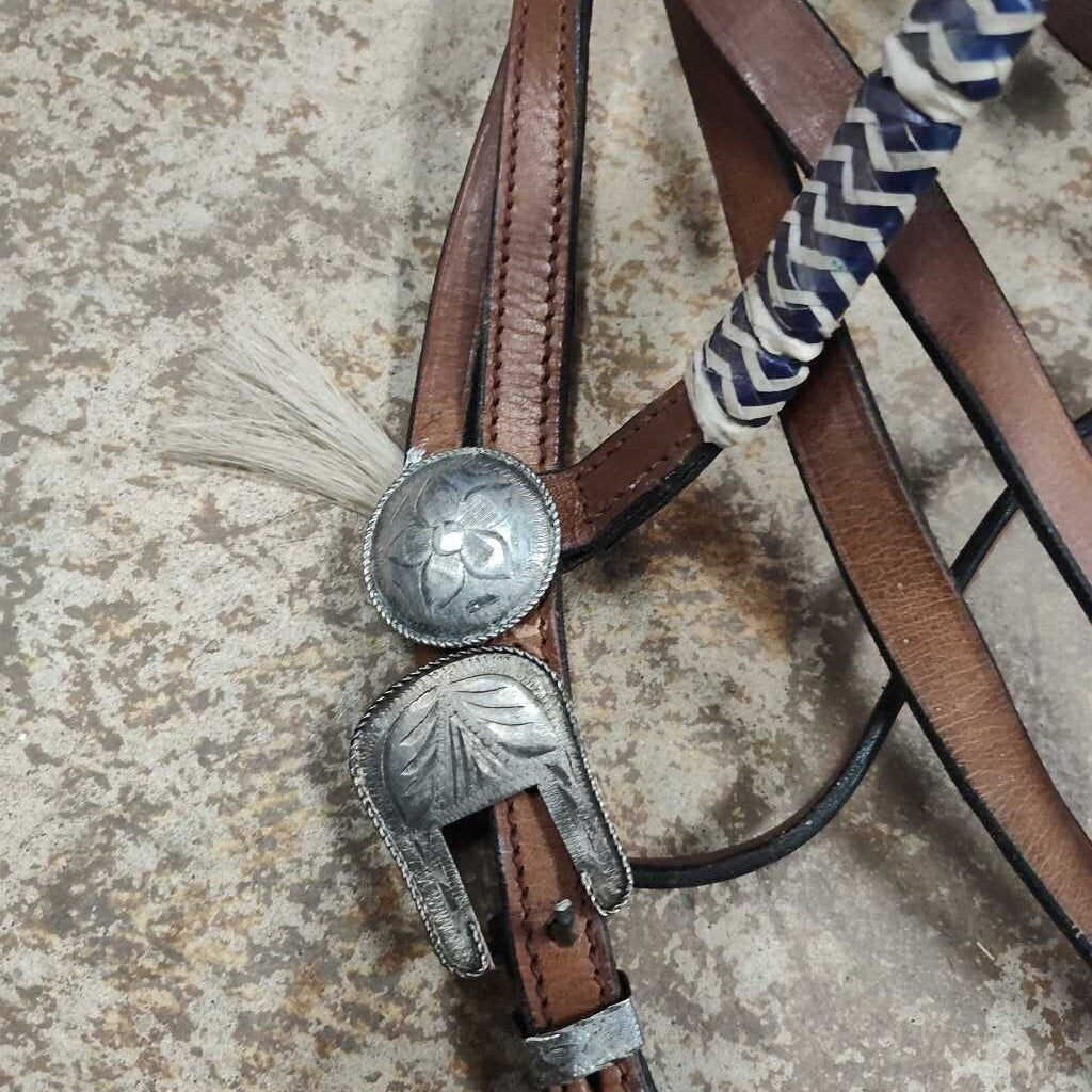 Set- leather and rawhide detail
