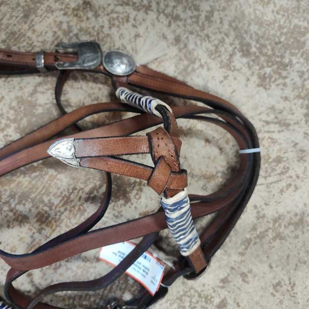 Set- leather and rawhide detail