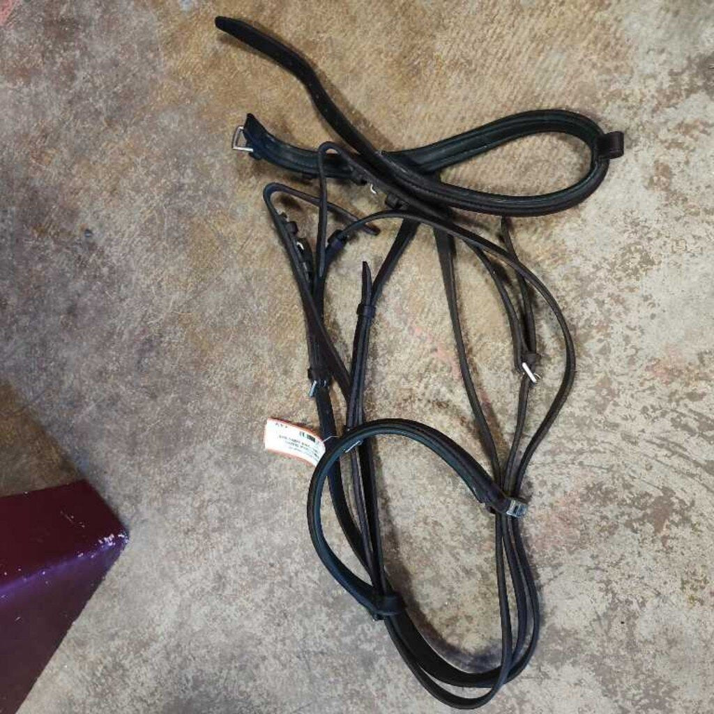 Leather raised, padded