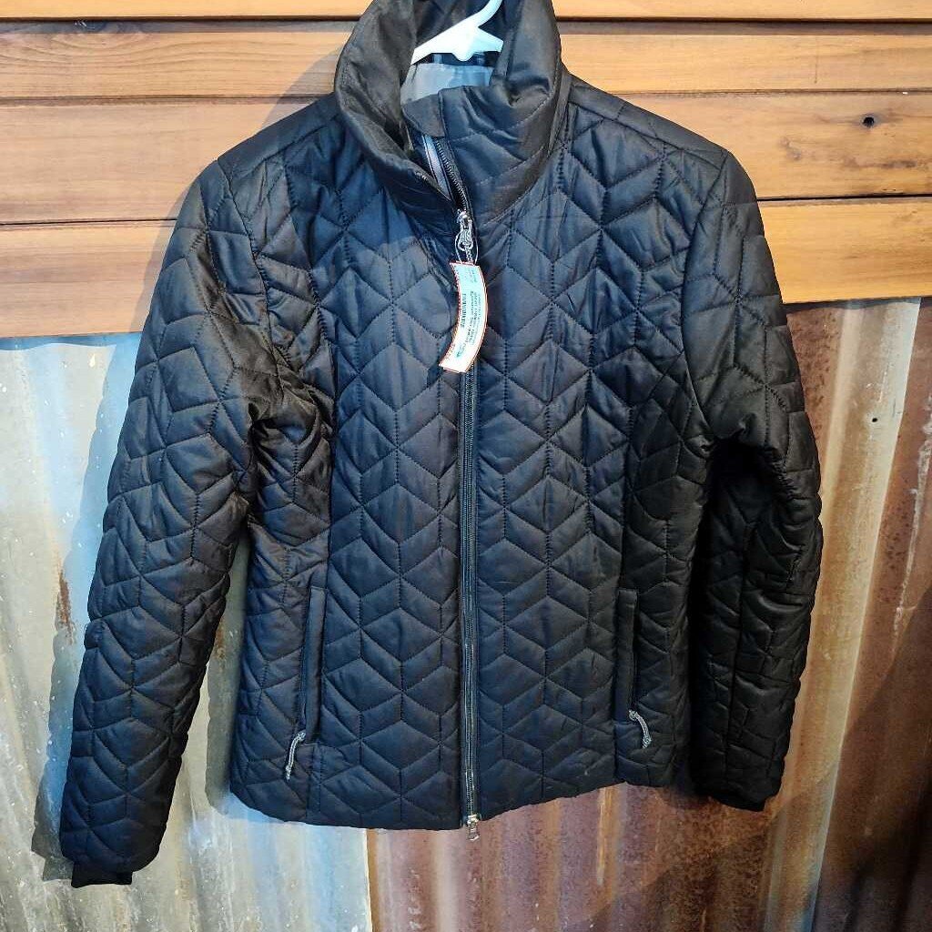 Thin quilted puffer
