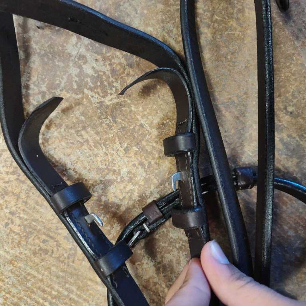 bridle/ reins-m like new