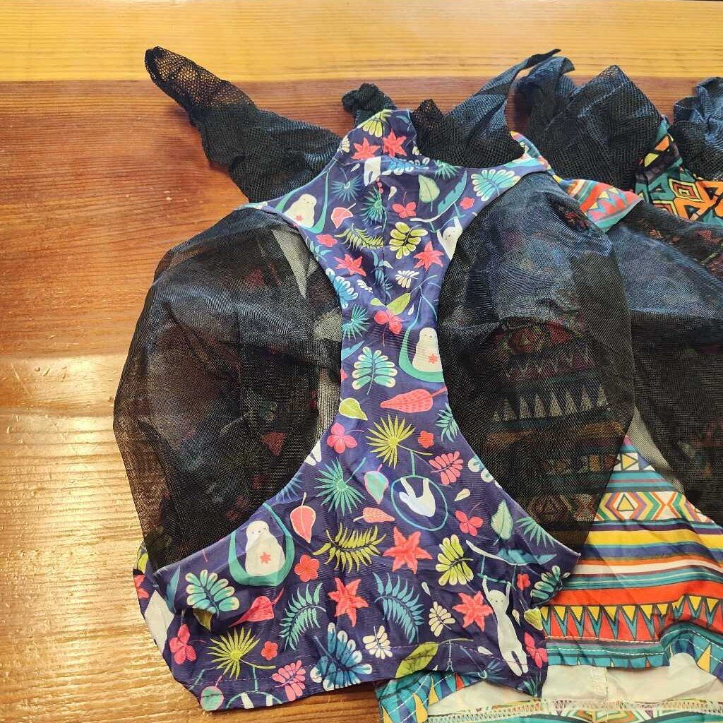 Lycra pull on fly mask with ears