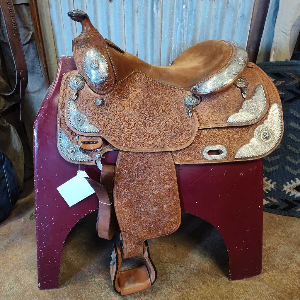 Broken Horn show saddle -set!