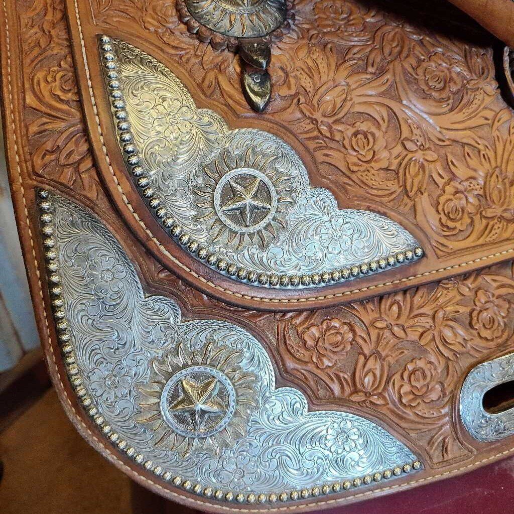 Broken Horn show saddle -set!