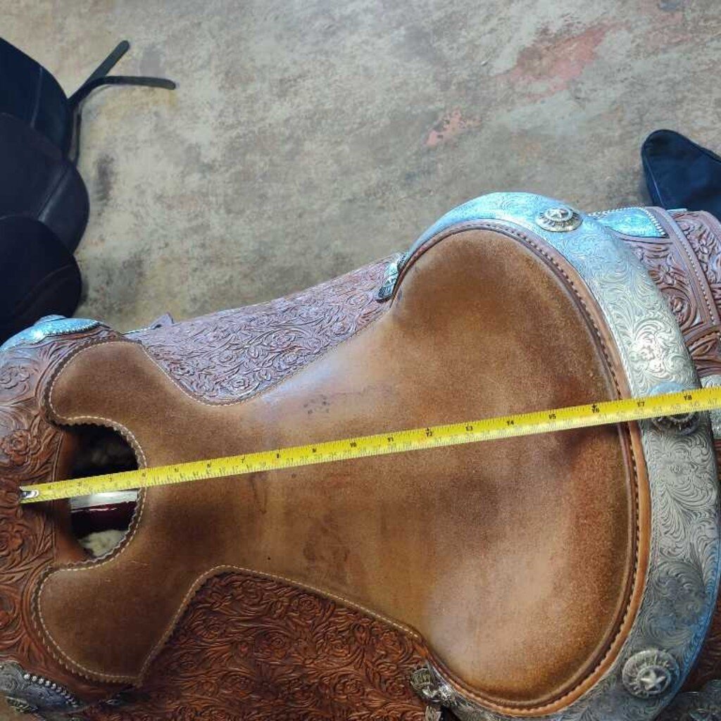 Broken Horn show saddle -set!