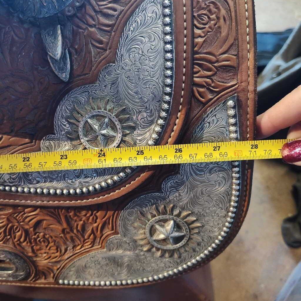 Broken Horn show saddle -set!