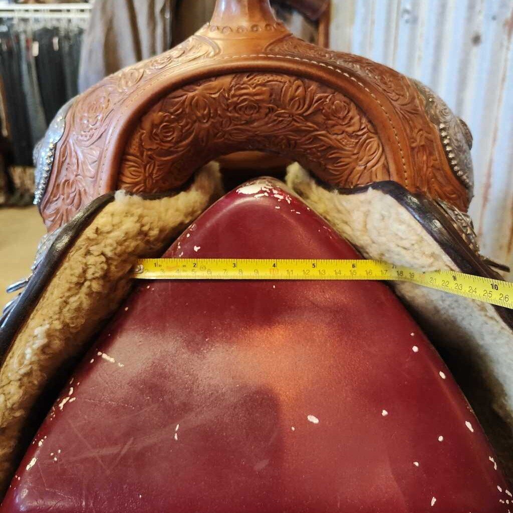 Broken Horn show saddle -set!
