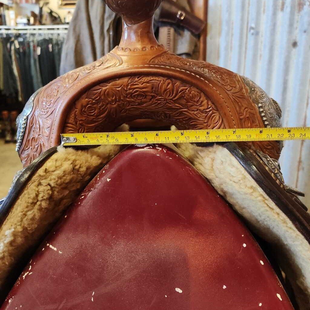 Broken Horn show saddle -set!