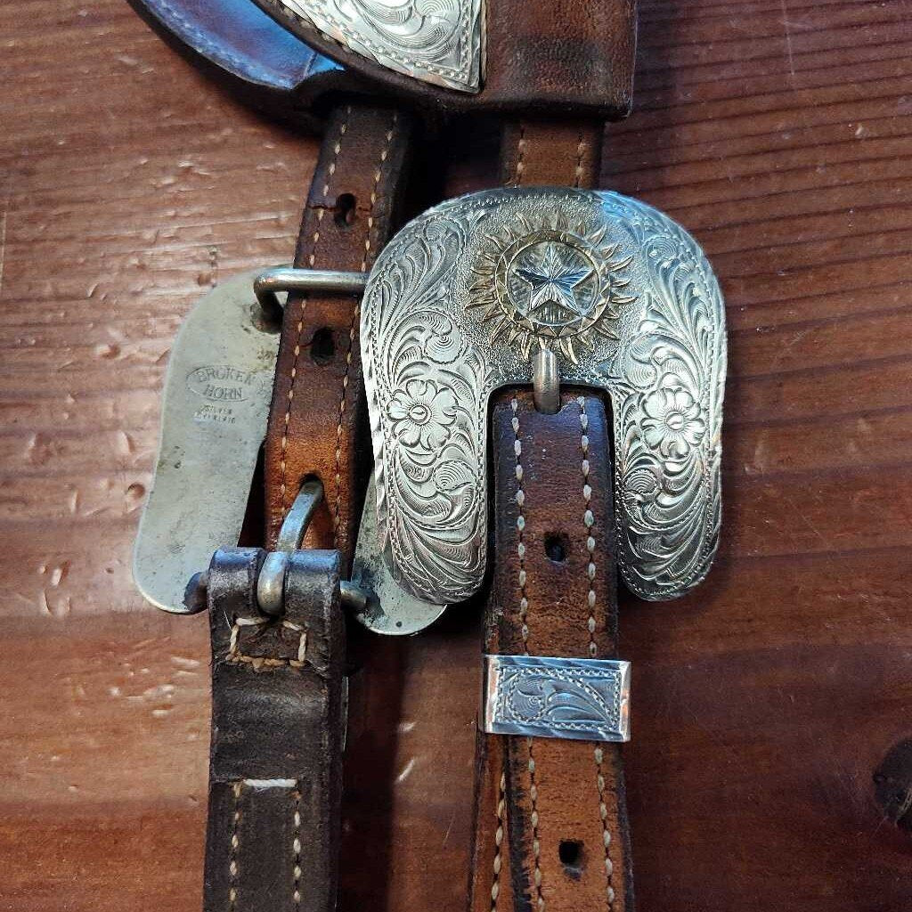 Broken Horn show saddle -set!