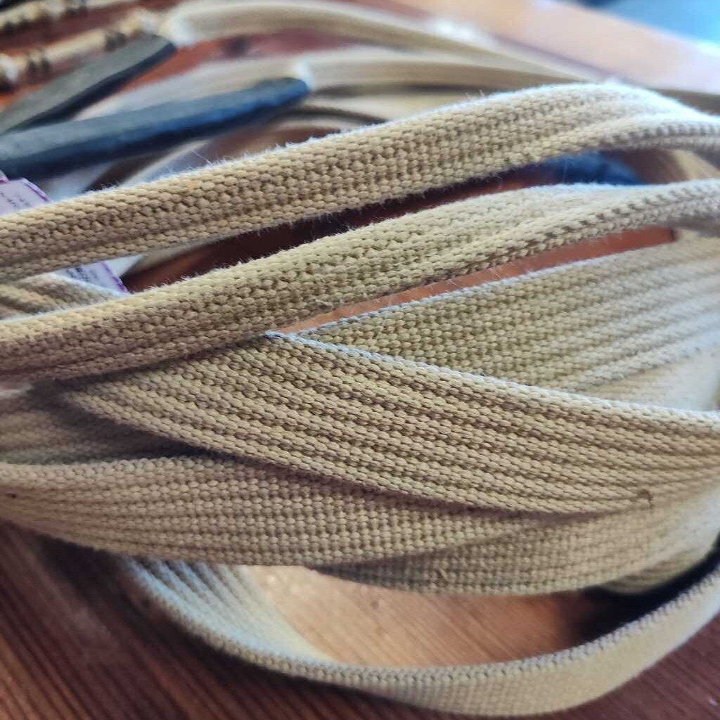 Webbed training/ driving reins