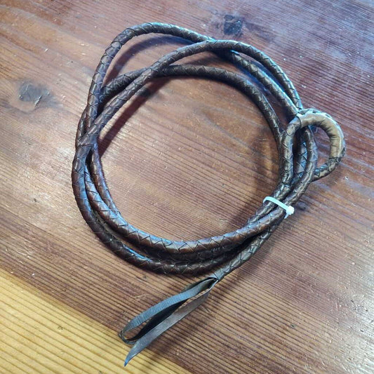 leather braided Riata