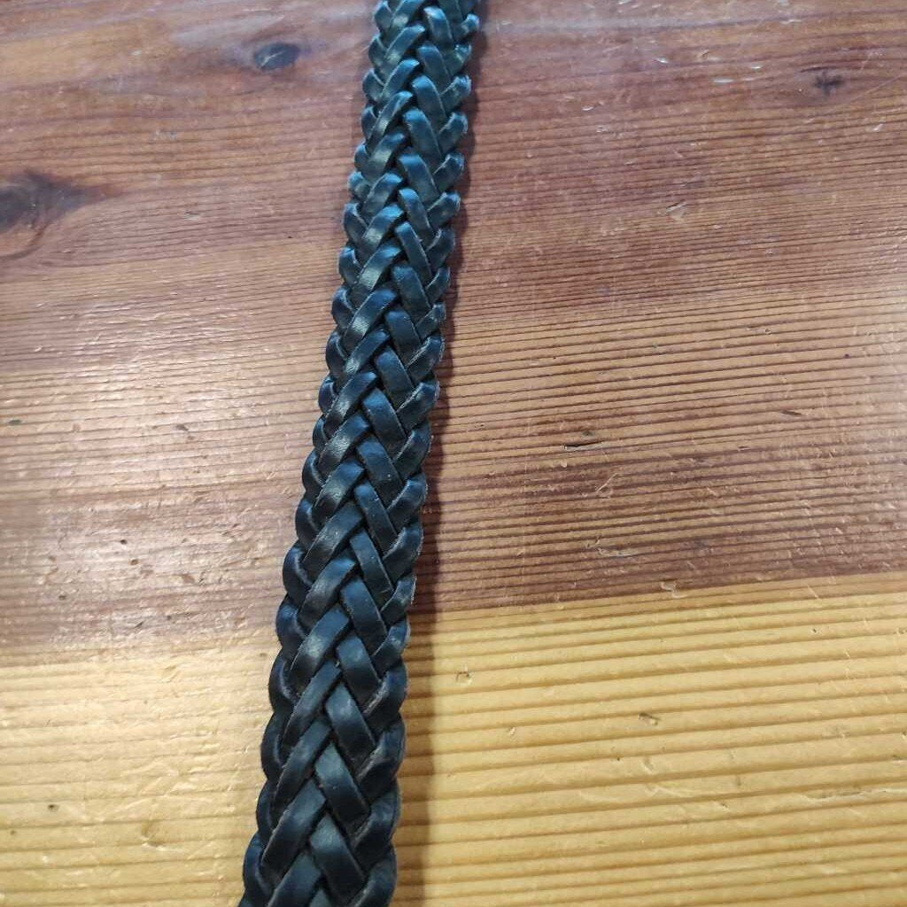 Leather braided