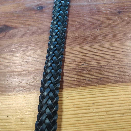 Leather braided