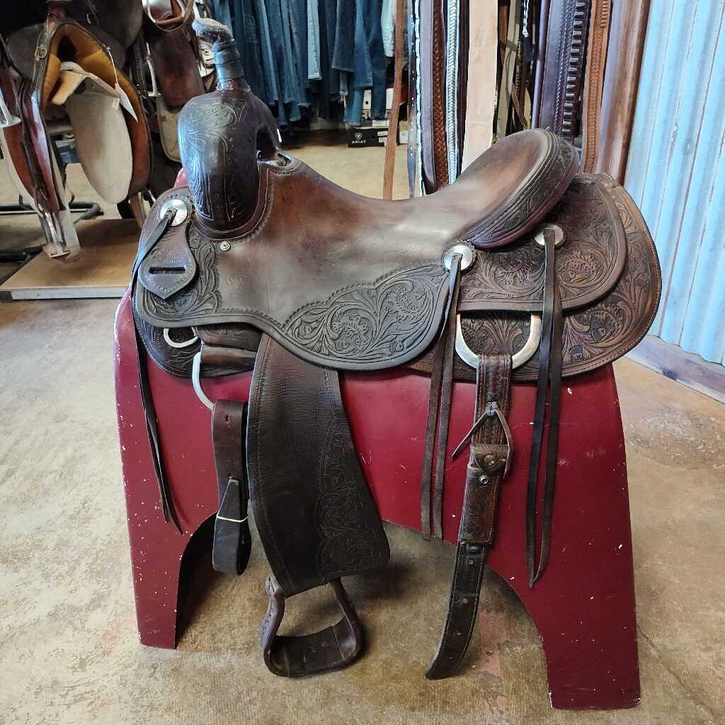 Cutting saddle- Jeff Smith
