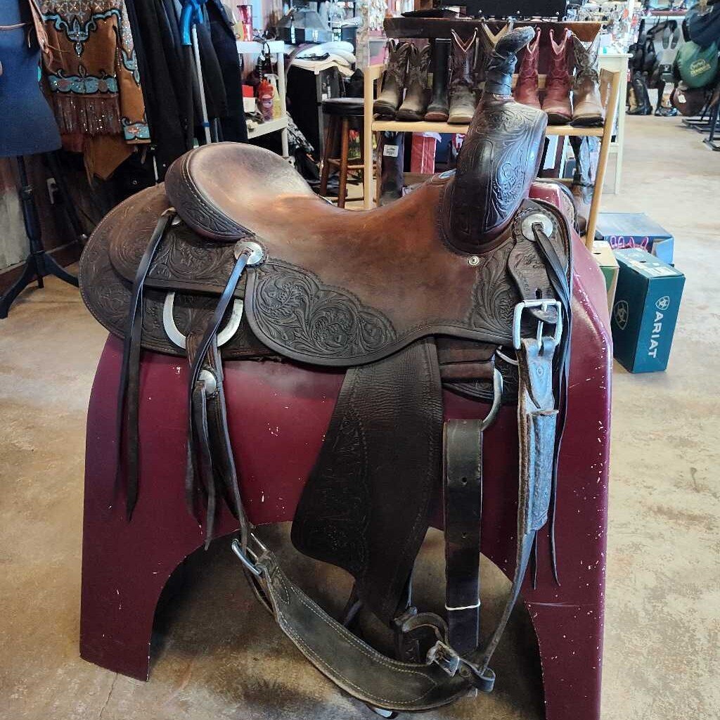 Cutting saddle- Jeff Smith