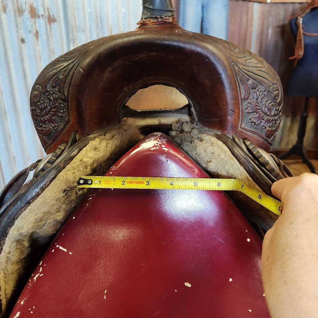 Cutting saddle- Jeff Smith