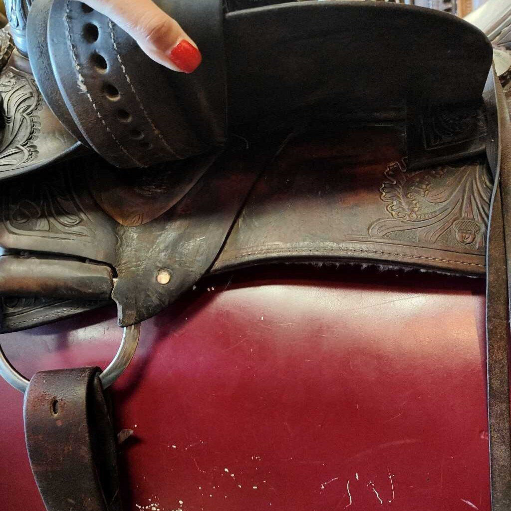 Cutting saddle- Jeff Smith