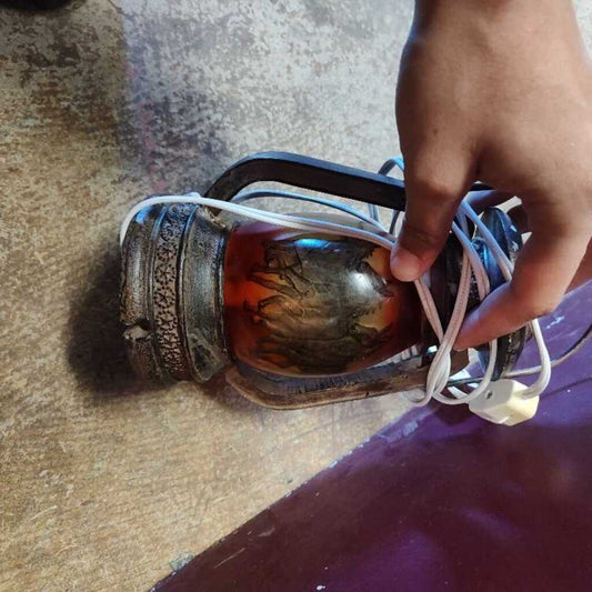 oil style electric lamp