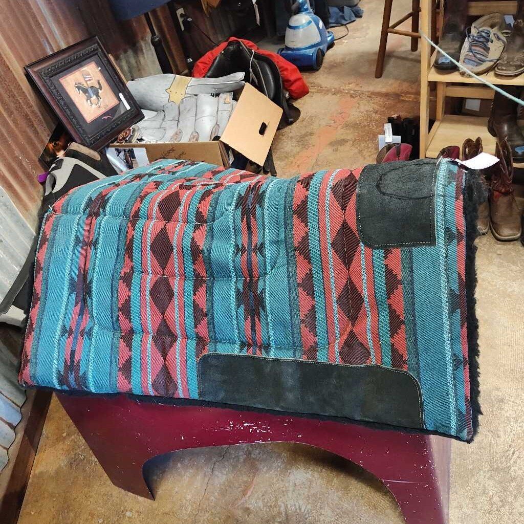 fleece navajo top- like new